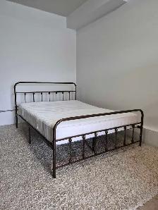 FREE DELIVERY Queen Size Metal Bedframe & Ikea Valevag Mattress - Photo 3