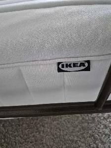 FREE DELIVERY Queen Size Metal Bedframe & Ikea Valevag Mattress - Photo 8