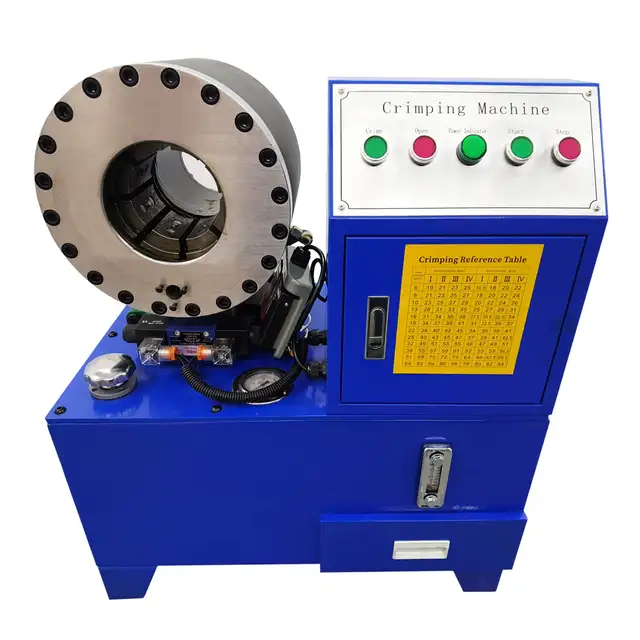 220V 4KW Hydraulic Hose Crimper Tube Shrinking Machine 056314