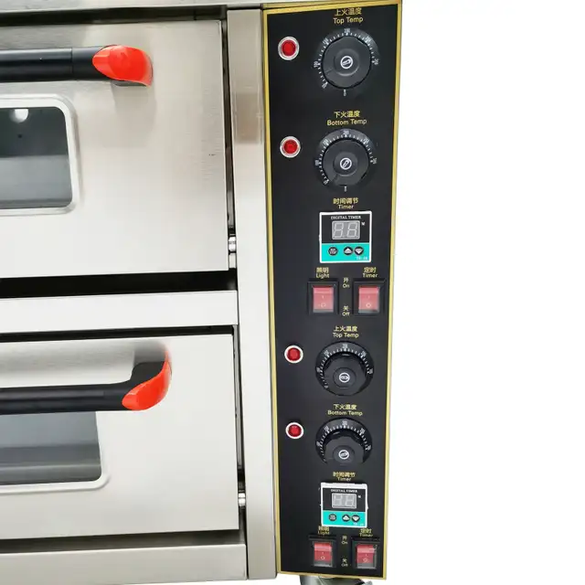220V Commercial Movable Double-decker Pizza Baking Oven 056764 - Photo 8