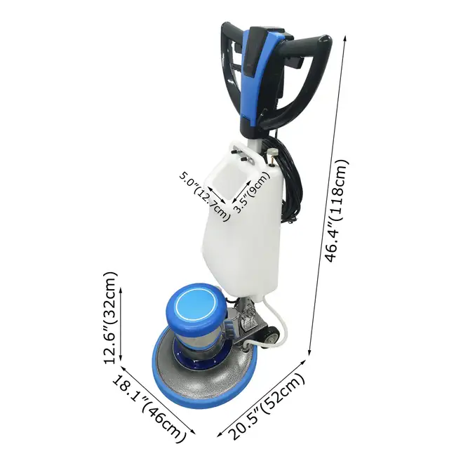 110V 17' Commercial Floor Scrubber Buffer Polisher Machine056806 - Photo 3