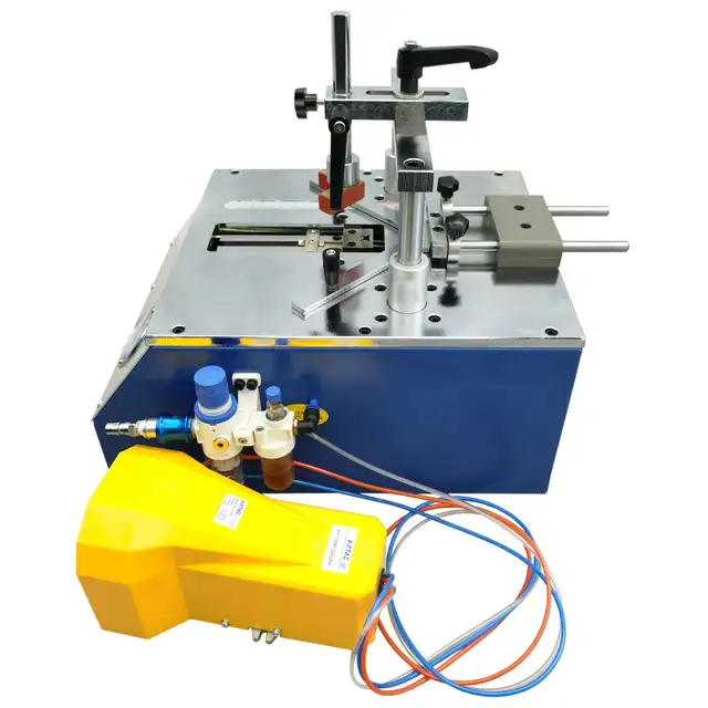 Desktop Pneumatic Picture Frame Nail Angle Machine 056917 - Photo 4