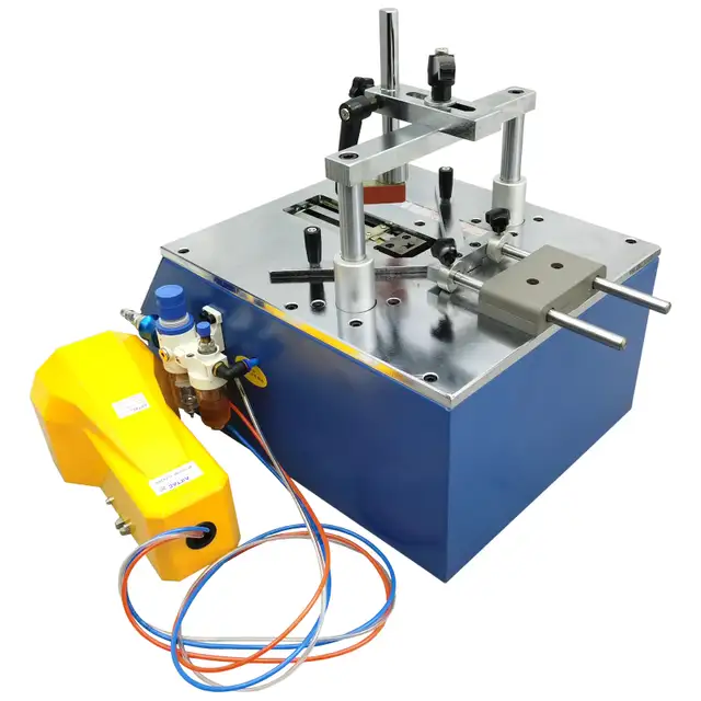 Desktop Pneumatic Picture Frame Nail Angle Machine 056917 - Photo 5