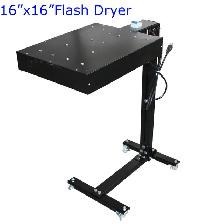 16"x16" Screen Printing Movable Flash Dryer 110V 1600W 006288