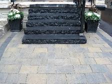Kota Black Limestone 6' Steps – Premium Natural Stone ($40/Sqft)