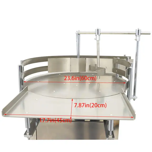 23.6' Automatic Bottle Accumulation Table 110V 160440 - Photo 5