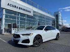 2023 Acura TLX A-Spec Toit ouvrant Cuir rouge Navi ELS 3D Carpla