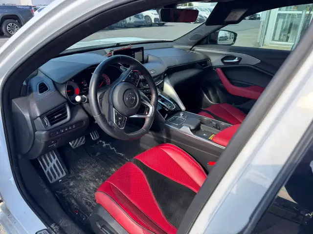 2023 Acura TLX A-Spec Toit ouvrant Cuir rouge Navi ELS 3D Carpla - Photo 3