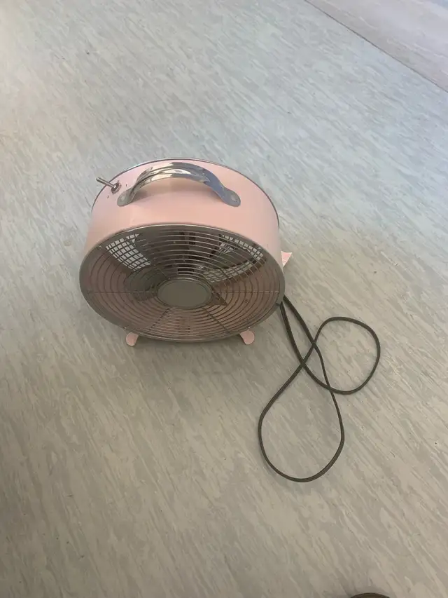pink fan