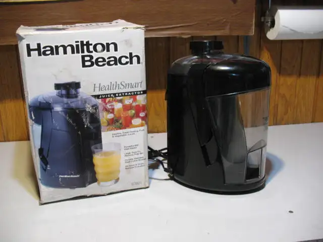 Hamilton Beach Health Smart Juice Extractor, LIKE NEW