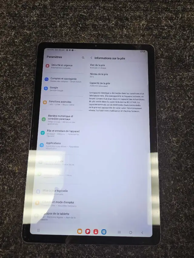 Tablette Samsung S6 Lite - Photo 3