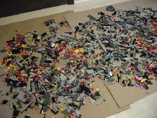 Over 2600 Random LEGO Pieces