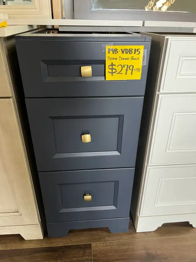 Bathroom Drawer Bank & Make-up Table Drawer Floor Demos Starting - Photo 3