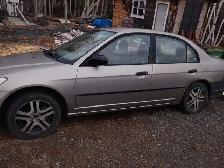 2004 Honda civic 4 dr sedan