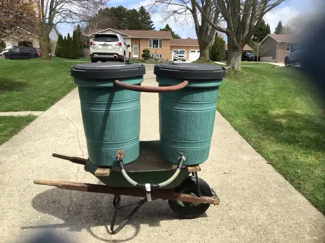 2    plastic. Rain Barrels.