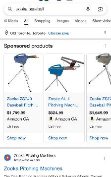 Baseball Pitching machine