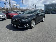 2022 Audi A3 Sedan 40 Komfort | Cuir brun | Quattro | App connec