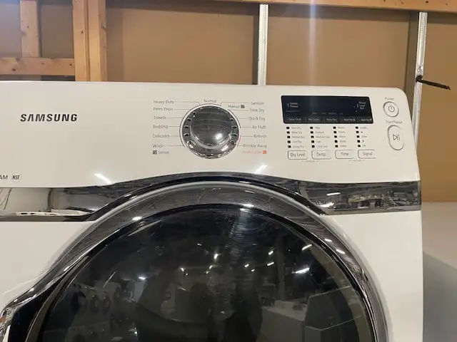 Laveuse sécheuse frontales blanches Samsung ( remis a neuf ) - Photo 2