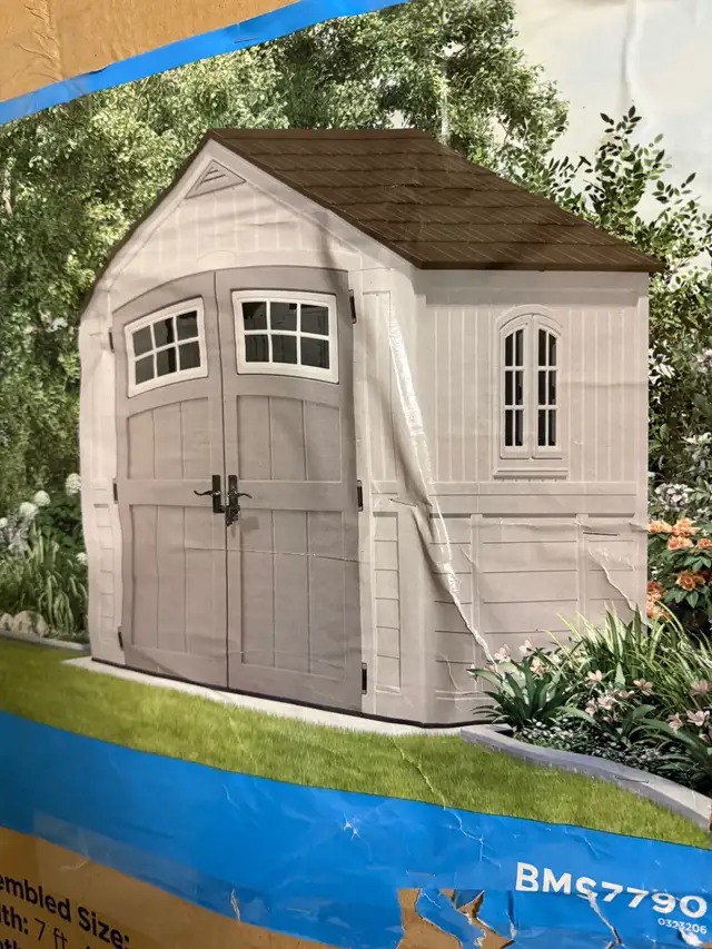 Brand New 7’x 7’ Suncast  Cascade Shed - Photo 4
