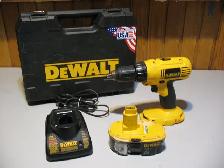 DeWalt 18 Volt Drill Package with Case