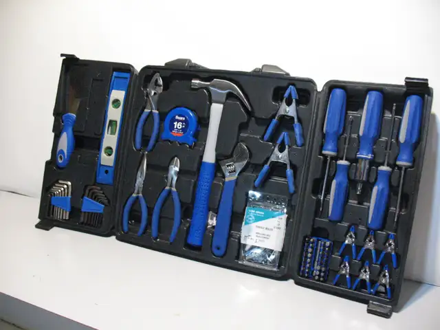 Home Repair Tool Kit with Storage Case, 80 Pieces - Photo 2