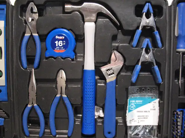 Home Repair Tool Kit with Storage Case, 80 Pieces - Photo 3