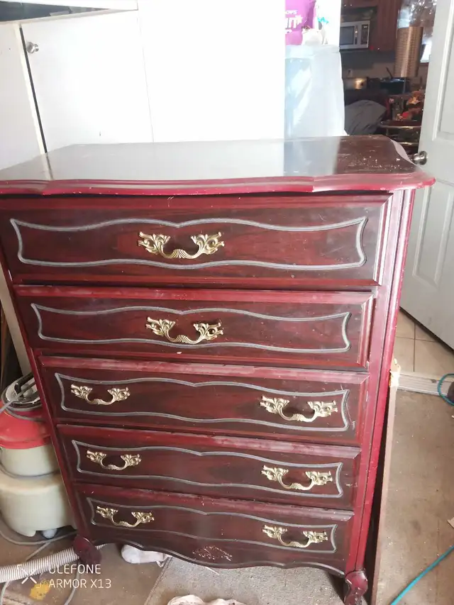 matching dresser set cherry