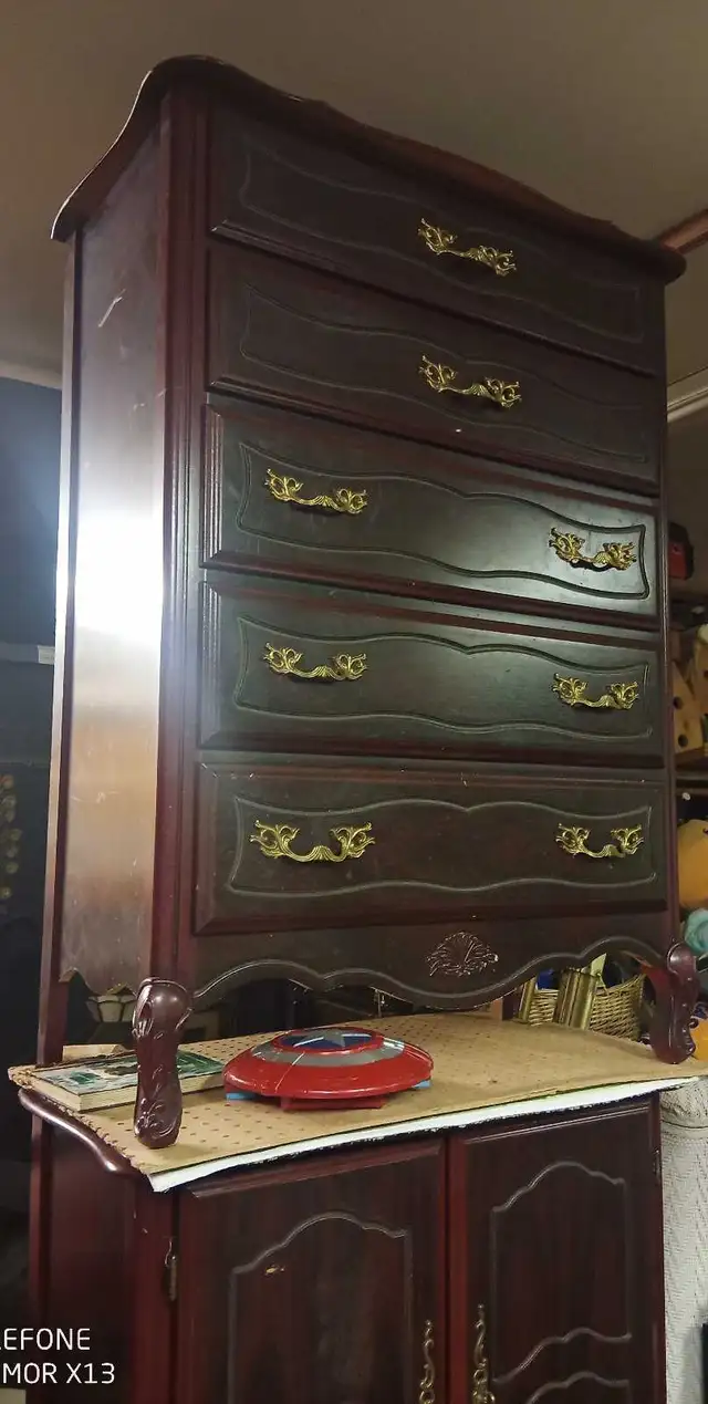 matching dresser set cherry - Photo 2