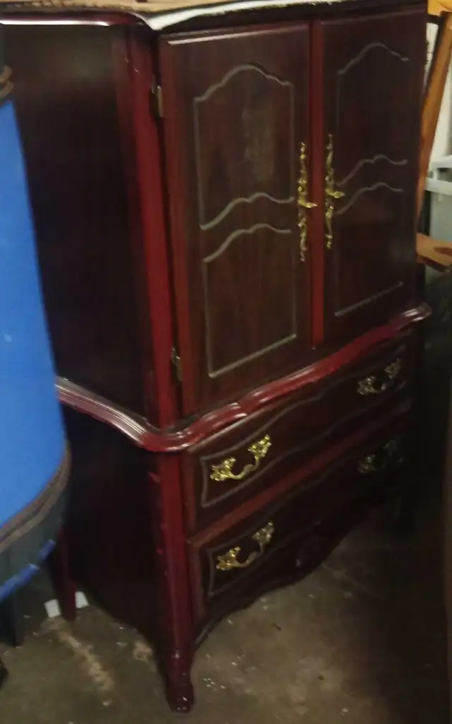 matching dresser set cherry - Photo 3