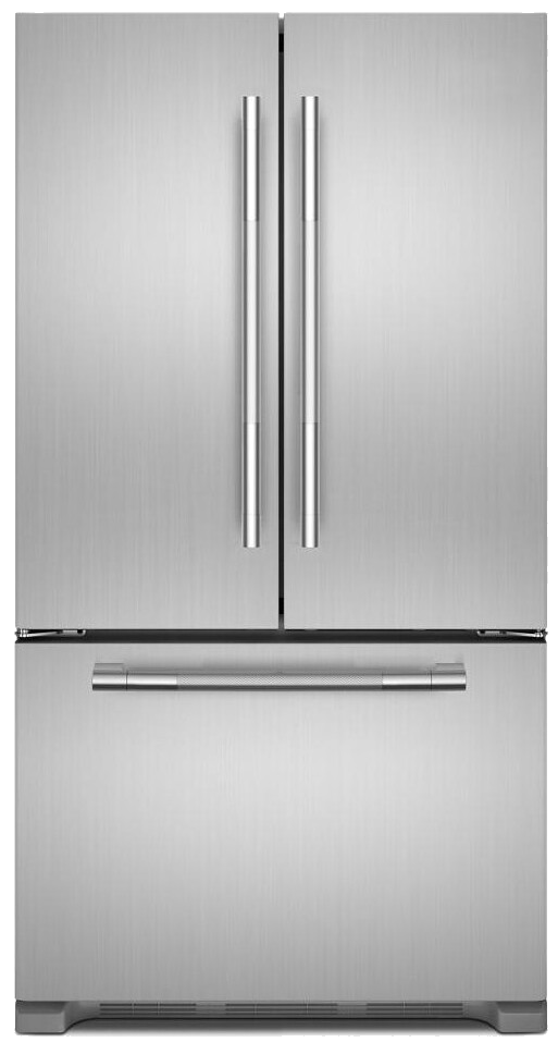 Jenn Air Refrigerator JFFCF72DKL 36' French Door 21.9 cu. ft. Ca - Photo 2