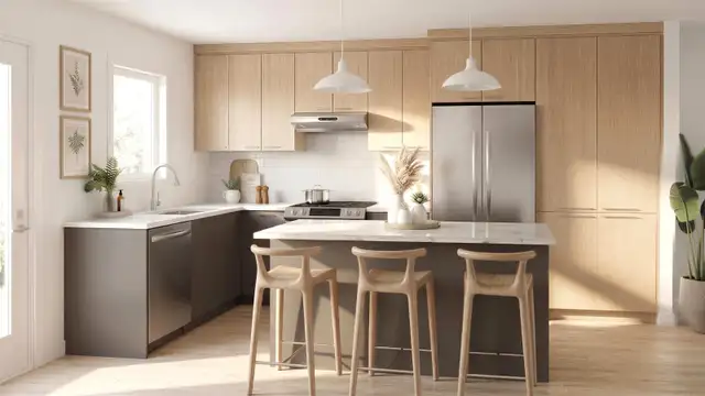 5½ NEUF 1 425$/mois — PETITS CHIENS ACCEPTÉS — Wi-Fi inclus - Photo 3