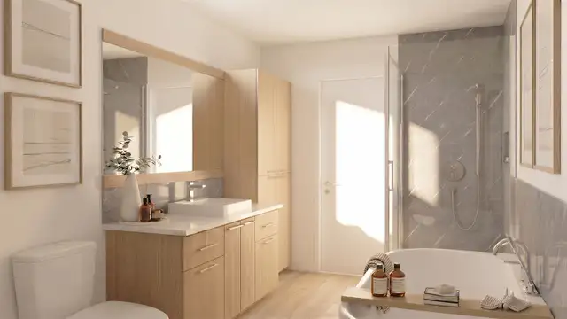 5½ NEUF 1 425$/mois — PETITS CHIENS ACCEPTÉS — Wi-Fi inclus - Photo 9