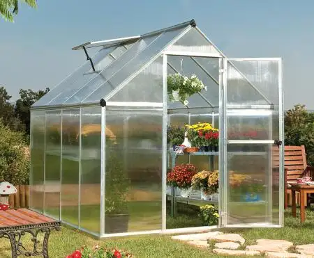 Walk-In Greenhouse 6x6x7 - Photo 4