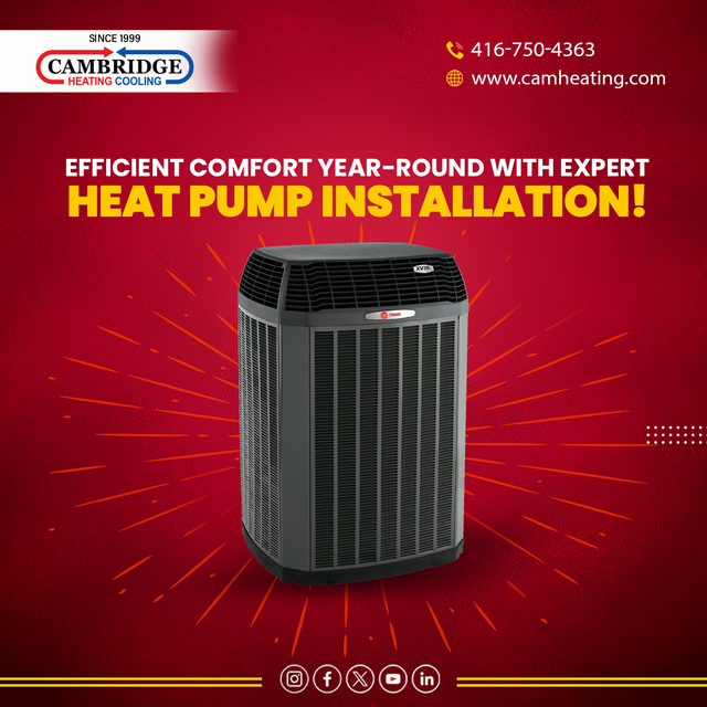 Professional Heat Pump Installation with Rebates