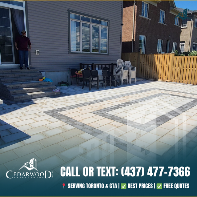 Premium Interlock Patio & Driveway Installation | FREE Estimate - Photo 8