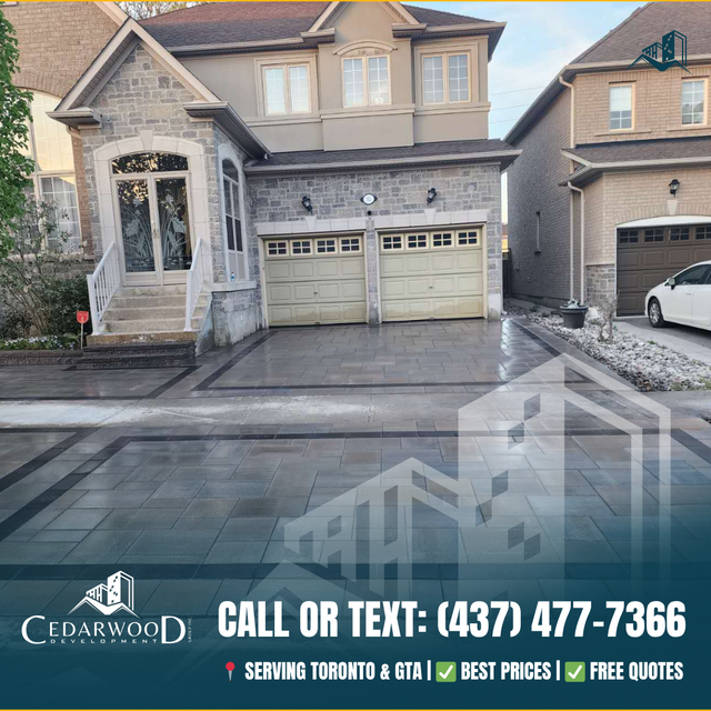 Premium Interlock Patio & Driveway Installation | FREE Estimate - Photo 9