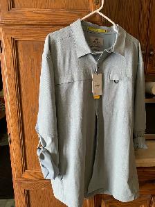 NEW. Wind River dress shirt. 2XLG.