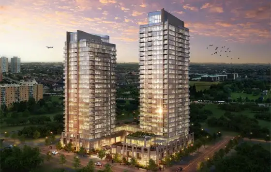 2 Brm & Den with 2 Full Washroom Condo for Rent (Amber Condos)