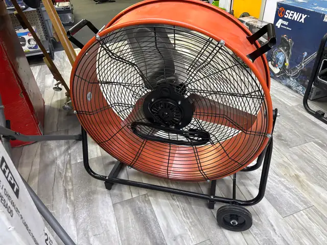 Commercial Electric 24"  2 Speed Drum Floor Fan - Photo 2