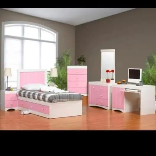 Kids Bedroom Set - Kids Bed Available in 20 Colors - Photo 2