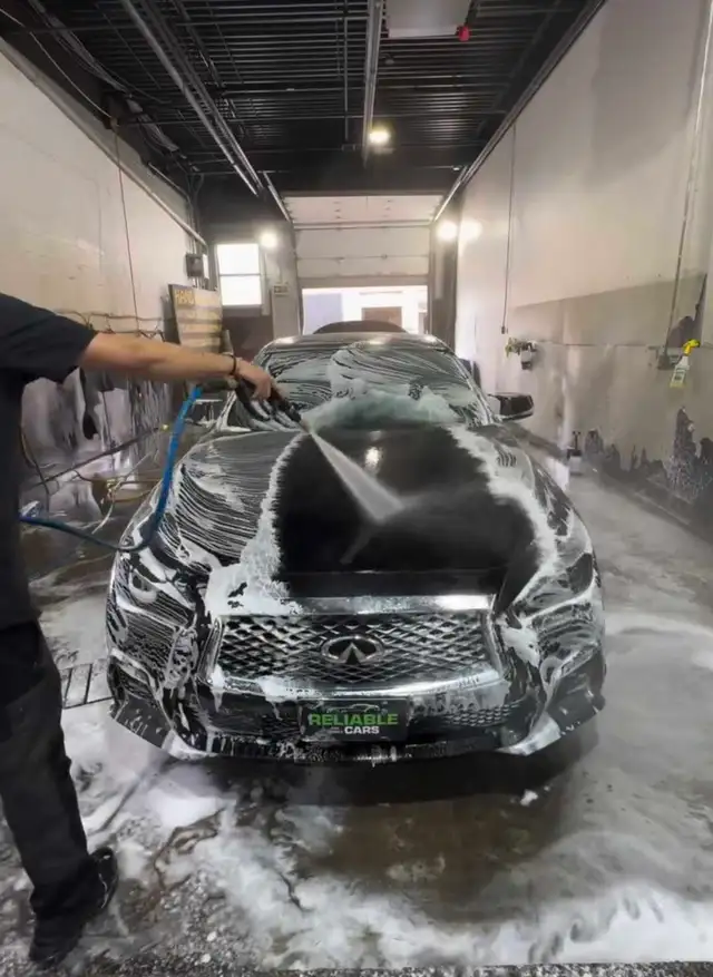 Cash job car wash