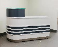 High Gloss Reception Desks