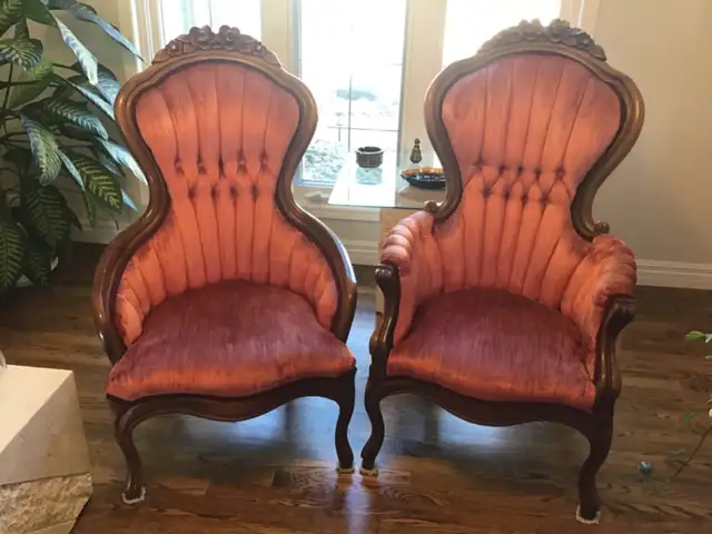 VINTAGE QUEEN ANNE CHAIRS - Photo 5
