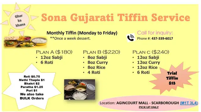 Gujarati Tiffin Service