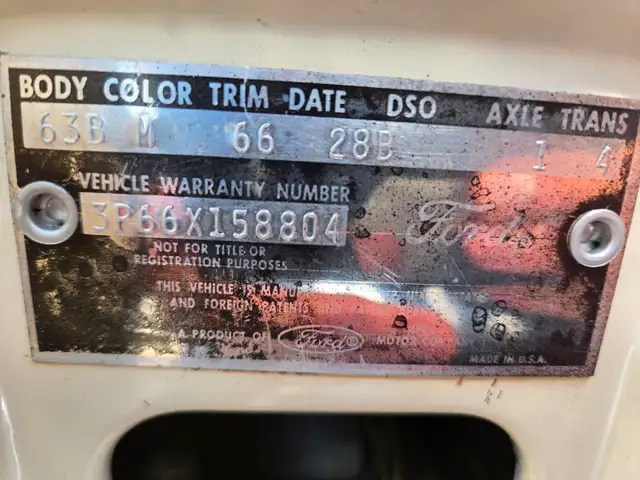 1963 Ford Galaxie 500 XL / ALL ORIGINAL / UNRESTORED 390pc - Photo 12