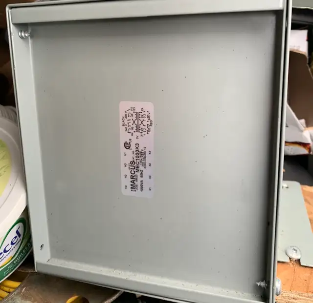 Marcus MEC 1000 K3 transformer