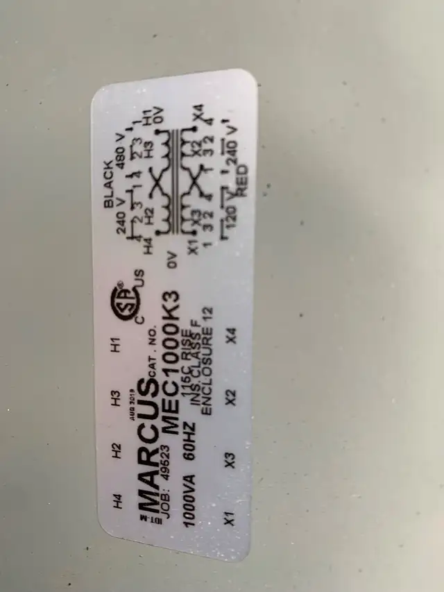 Marcus MEC 1000 K3 transformer - Photo 3