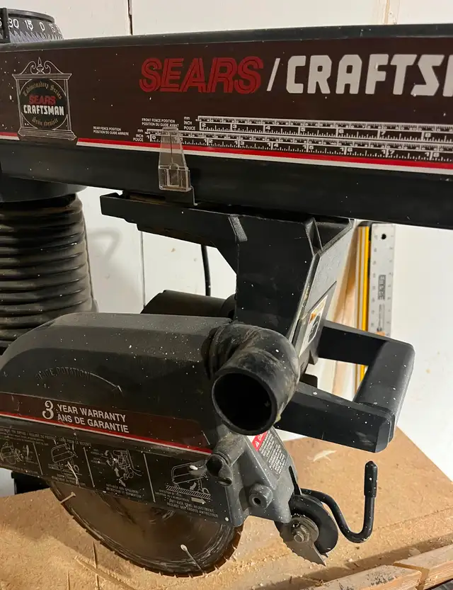 Craftsman Radial Saw