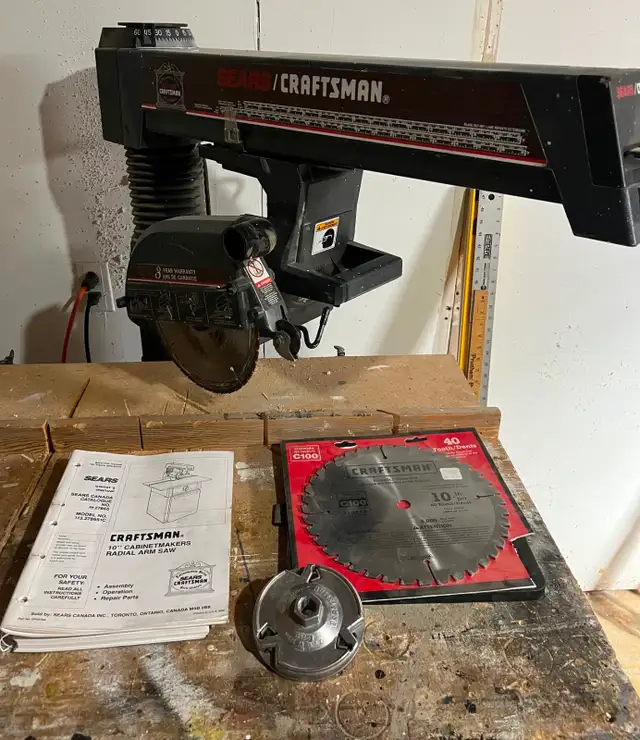 Craftsman Radial Saw - Photo 4