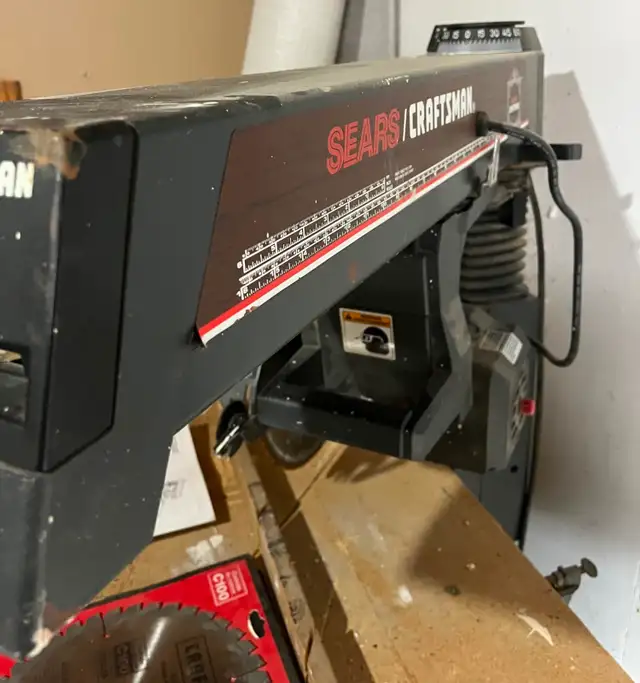 Craftsman Radial Saw - Photo 6